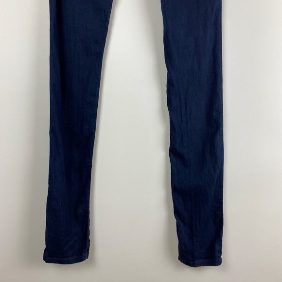 Current/Elliott The Legging Blue Black Skinny Jeans Stretch Womens Size 28 - Picture 10 of 10